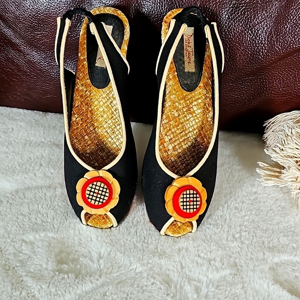 Wedge sandles by Dick and Jayne